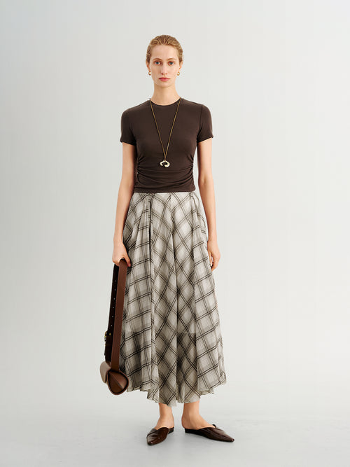 Load image 1 in gallery view. Sculpted Waist Slim-Fit Tee