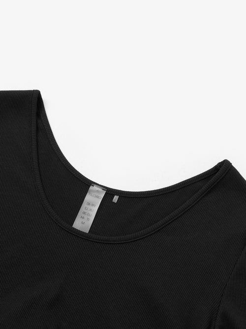 Load image 1 in gallery view. Short Top Yoga Top
