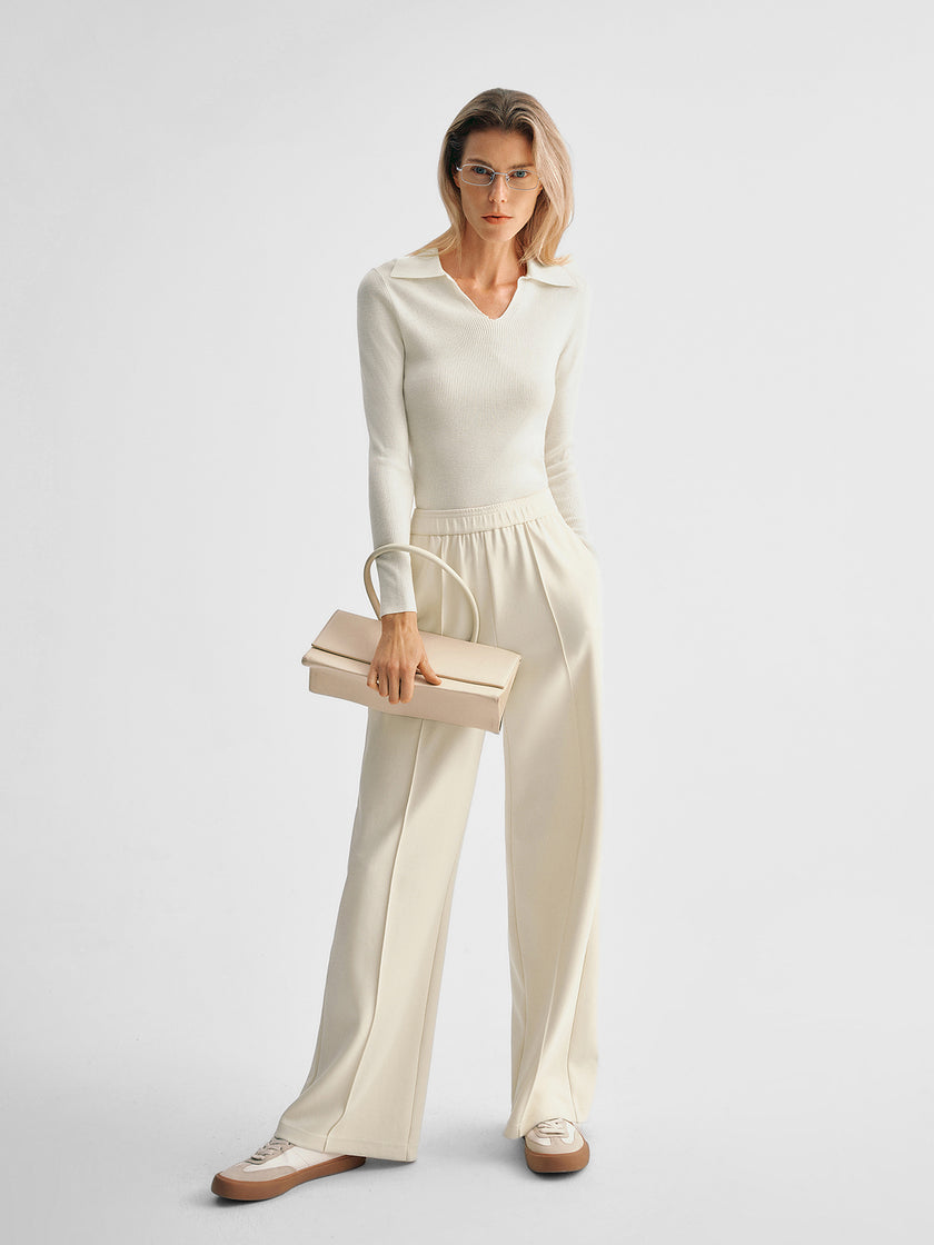 Casual Wide Leg Pants