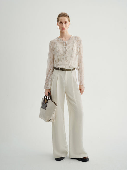 Load image 1 in gallery view. Wide-Leg Pants