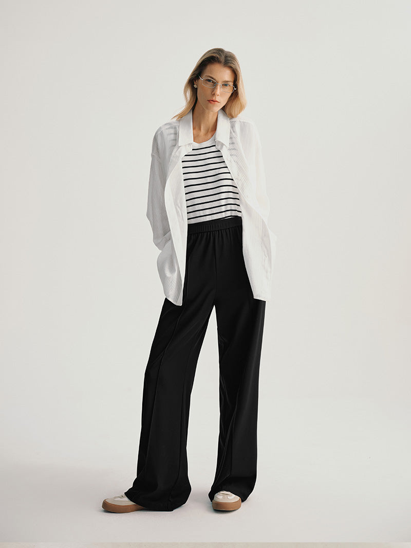 Pinstripe Long Sleeves Shirt