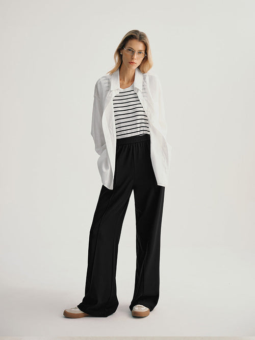 Load image 1 in gallery view. Pinstripe Long Sleeves Shirt