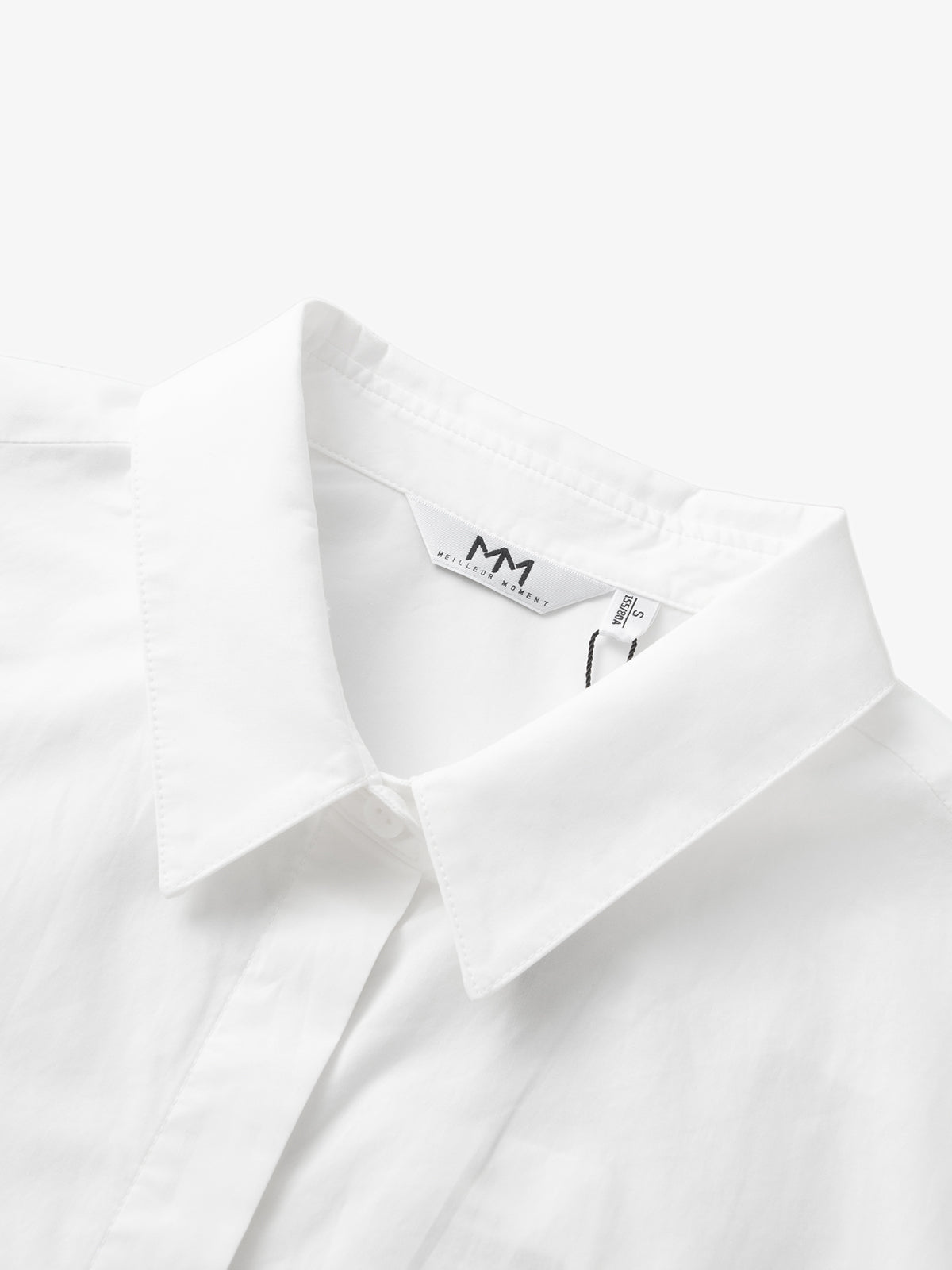Concealed Placket Pure Cotton Shirt