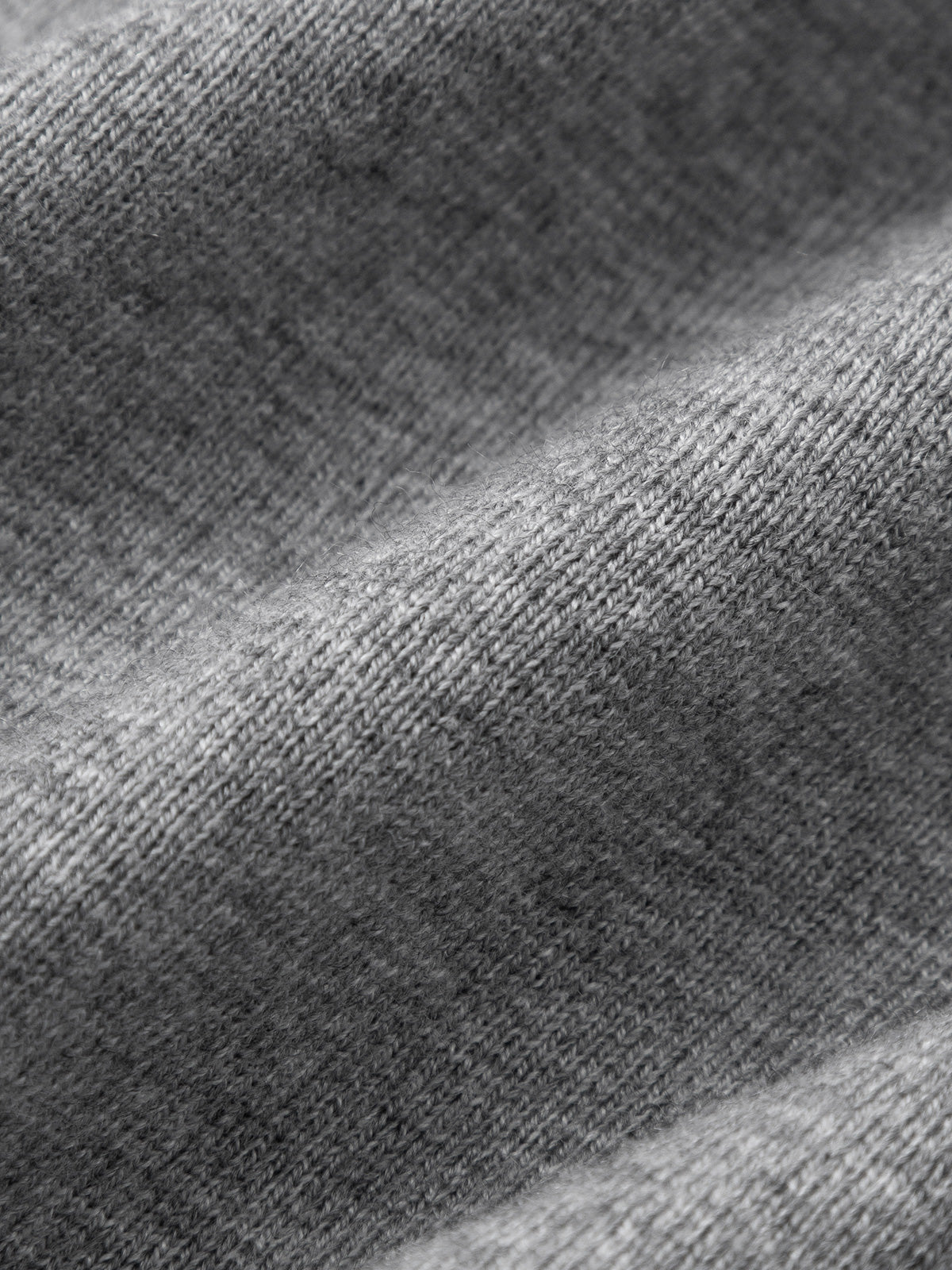 Collarless Wool Blend Cardigan