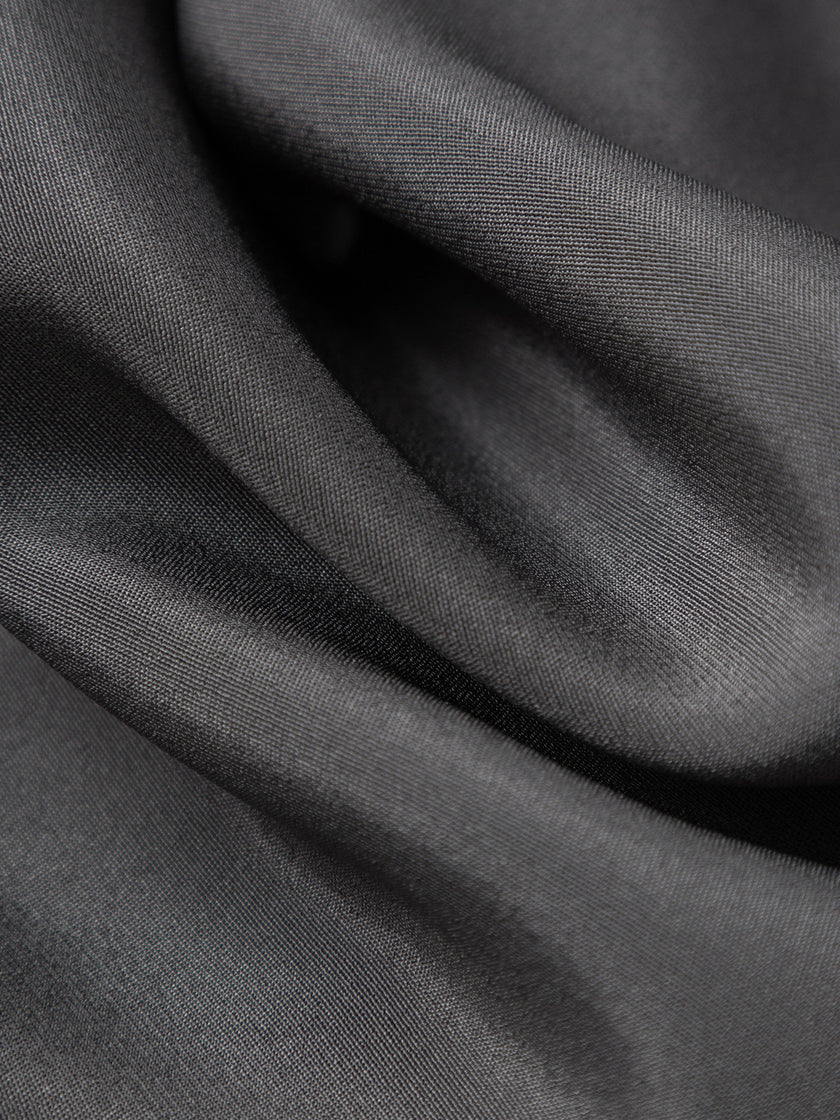 Single-Breasted Premium Silk Blazer