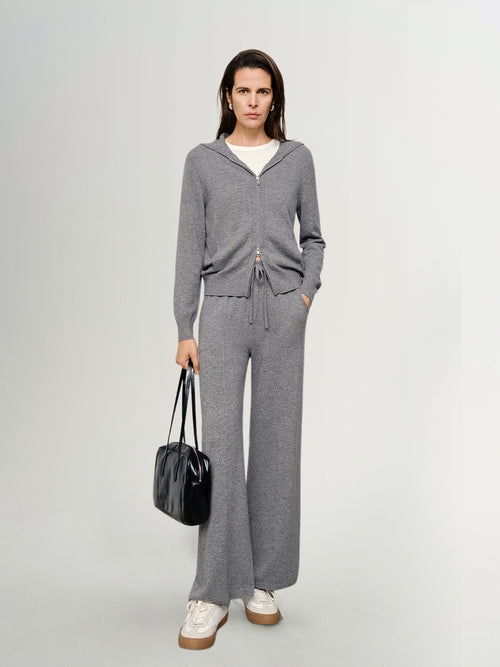 Load image 1 in gallery view. Wool Knit Pants