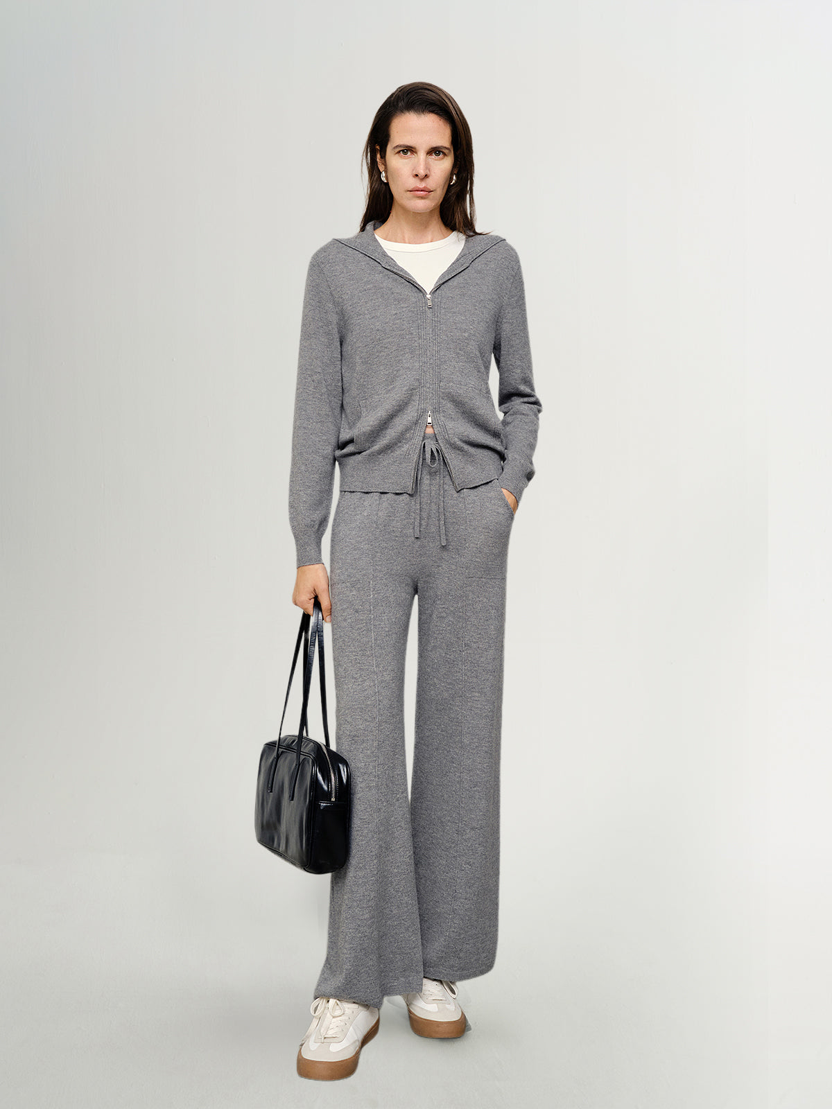 Wool Knit Pants