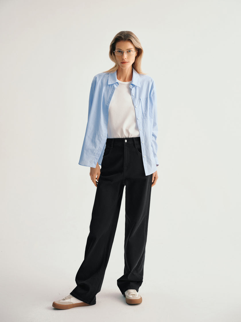 Stripe 100% Cotton Shirt