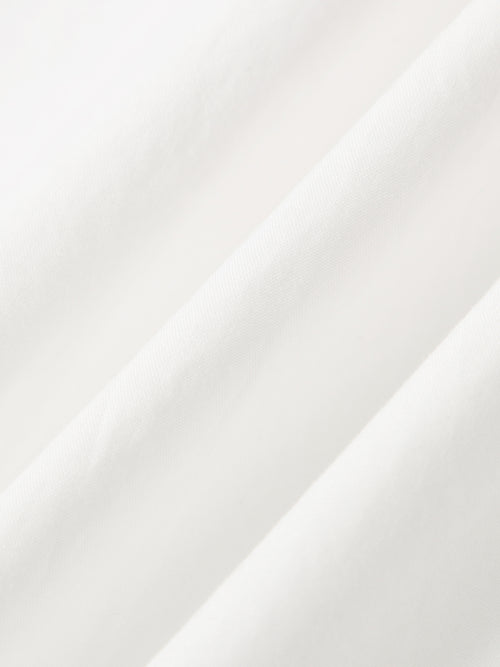 Load image 1 in gallery view. Pure Cotton Tie-Neck Poplin Shirt