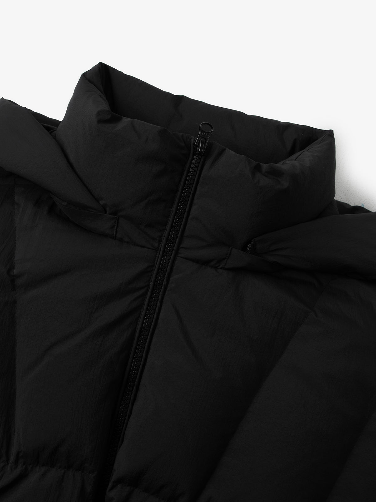 High-Neck Puffer Short Jacket