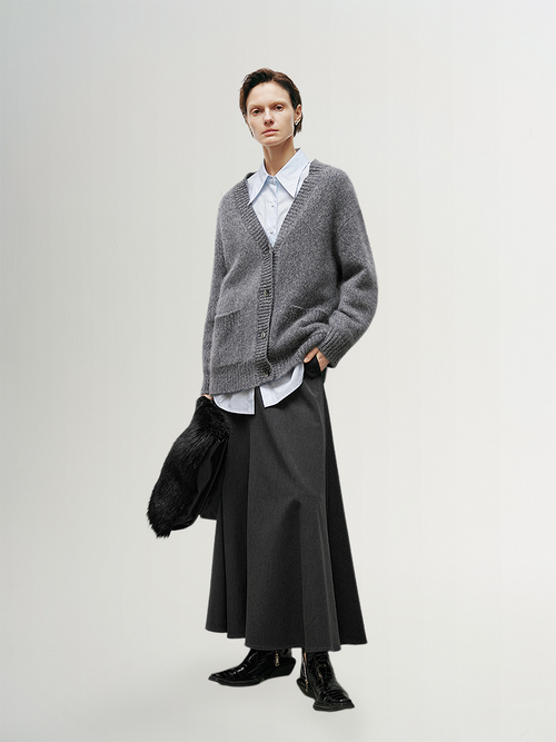 Load image 1 in gallery view. Pure Cashmere Cardigan