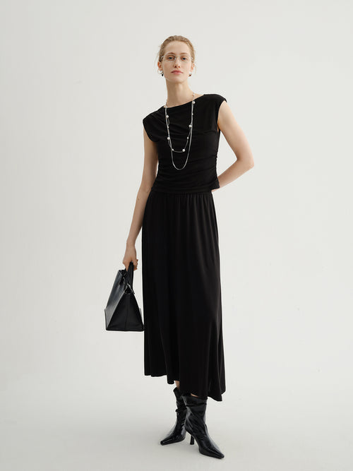 Load image 1 in gallery view. Ruched Fitted Tank