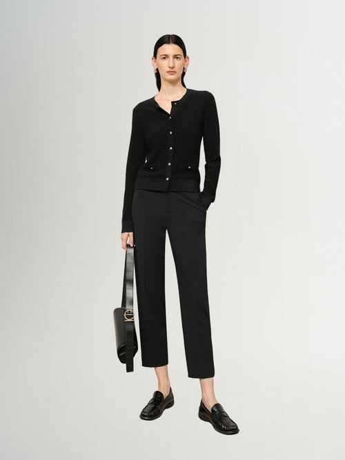 Load image 1 in gallery view. Tapperd Cropped Trousers