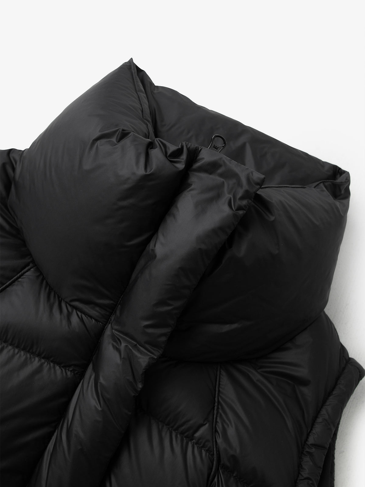 High Neck Goose Down Puffer Vest