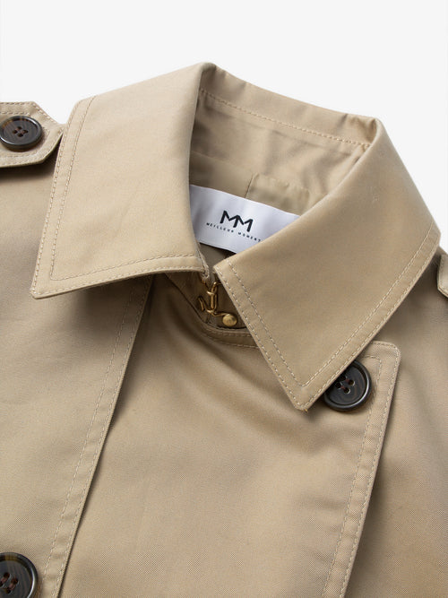 Load image 1 in gallery view. Belted Trench Coat