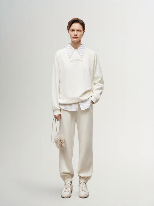 Load image 1 in gallery view. Pure Cotton Sweatershirt