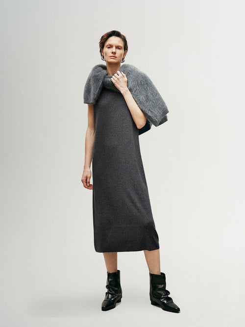 Load image 1 in gallery view. Sleeveless Jersey Dress