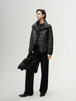 Ripple Goose Quilted Down Jacket