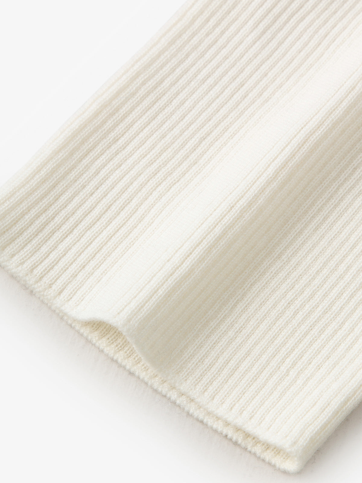 Pure Wool Crew Neck Knit Top