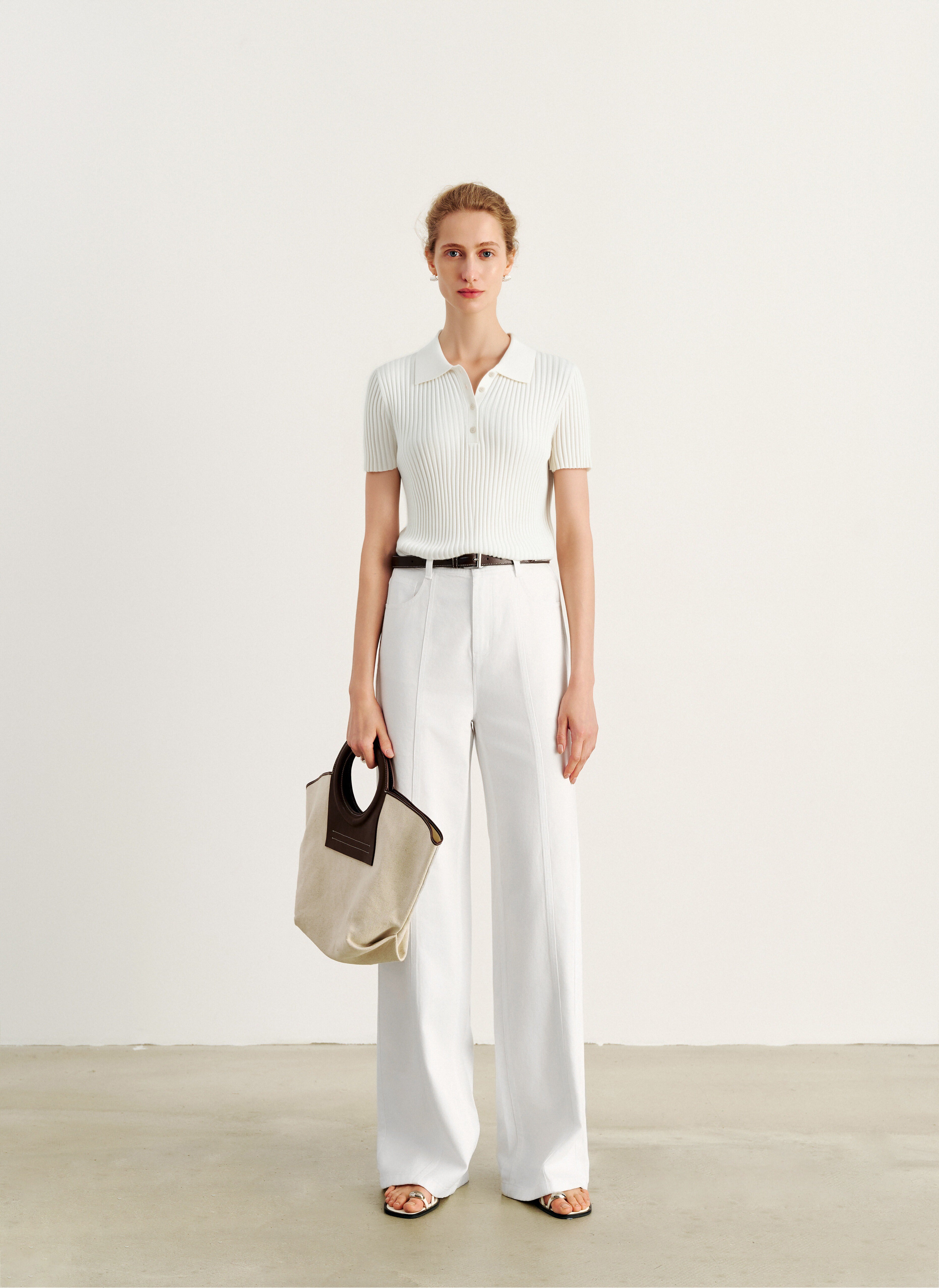 Relaxed-Fit Straight-Leg Jeans