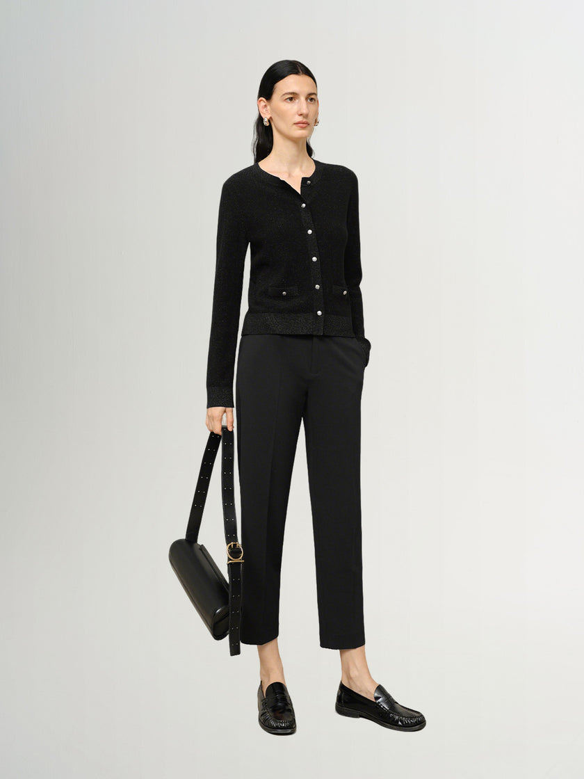 Tapperd Cropped Trousers