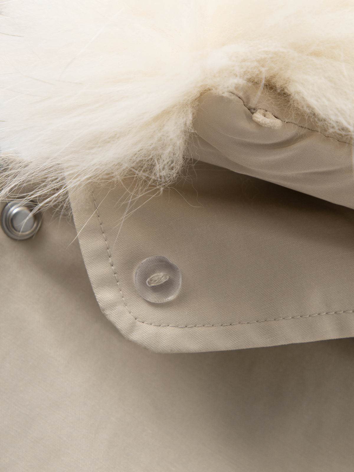 Otter Rabbit Fur Parka