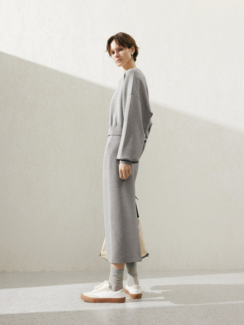 Load image 1 in gallery view. Jersey Midi Skirt