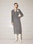 Wool Tweed Short Jacket Skirt Suit - MEILLEUR MOMENT OFFICIAL STORE NEW YORK 
