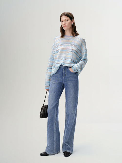 Load image 1 in gallery view. Slim Bootcut Jeans