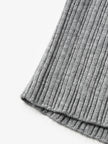 Ribbed Knit Hoodie