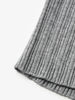 Ribbed Knit Hoodie
