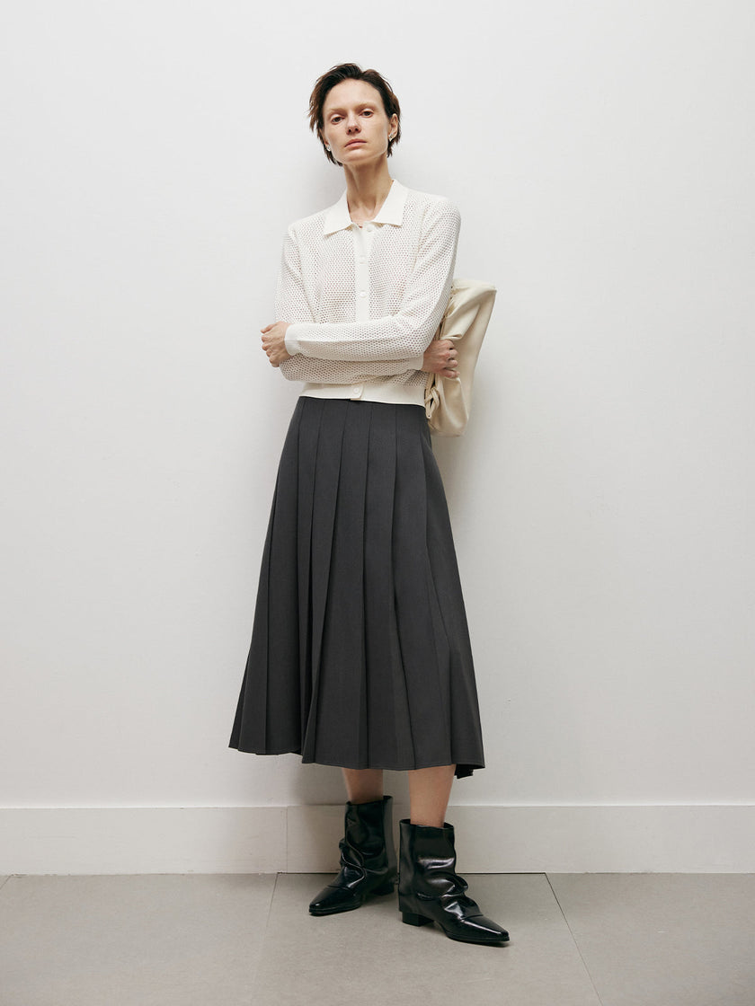 Pleated Skirt