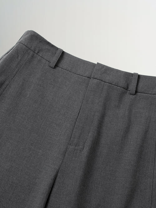 Load image 1 in gallery view. Cropped Architectural Wide-Leg Pants