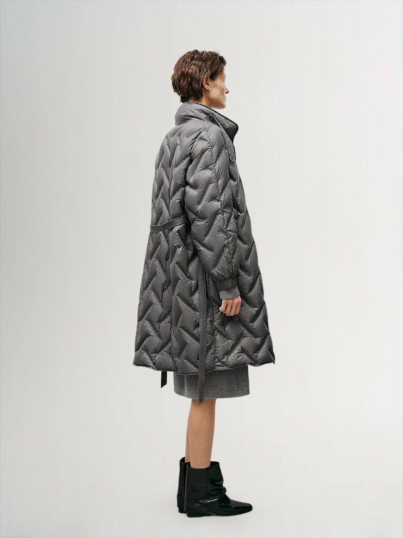 Midi Quilted Down Jacket - MEILLEUR MOMENT OFFICIAL STORE NEW YORK 