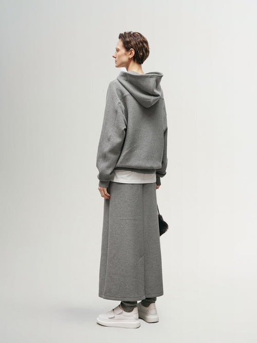 Load image 1 in gallery view. Relaxed-Fit Cotton Blend Hoodie