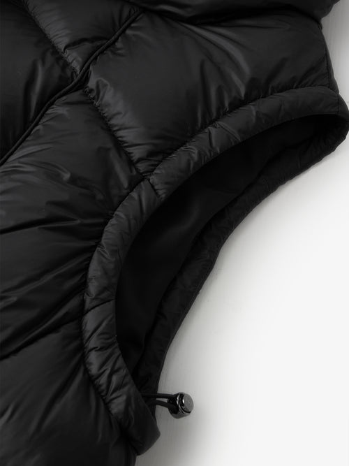 Load image 1 in gallery view. High Neck Goose Down Puffer Vest
