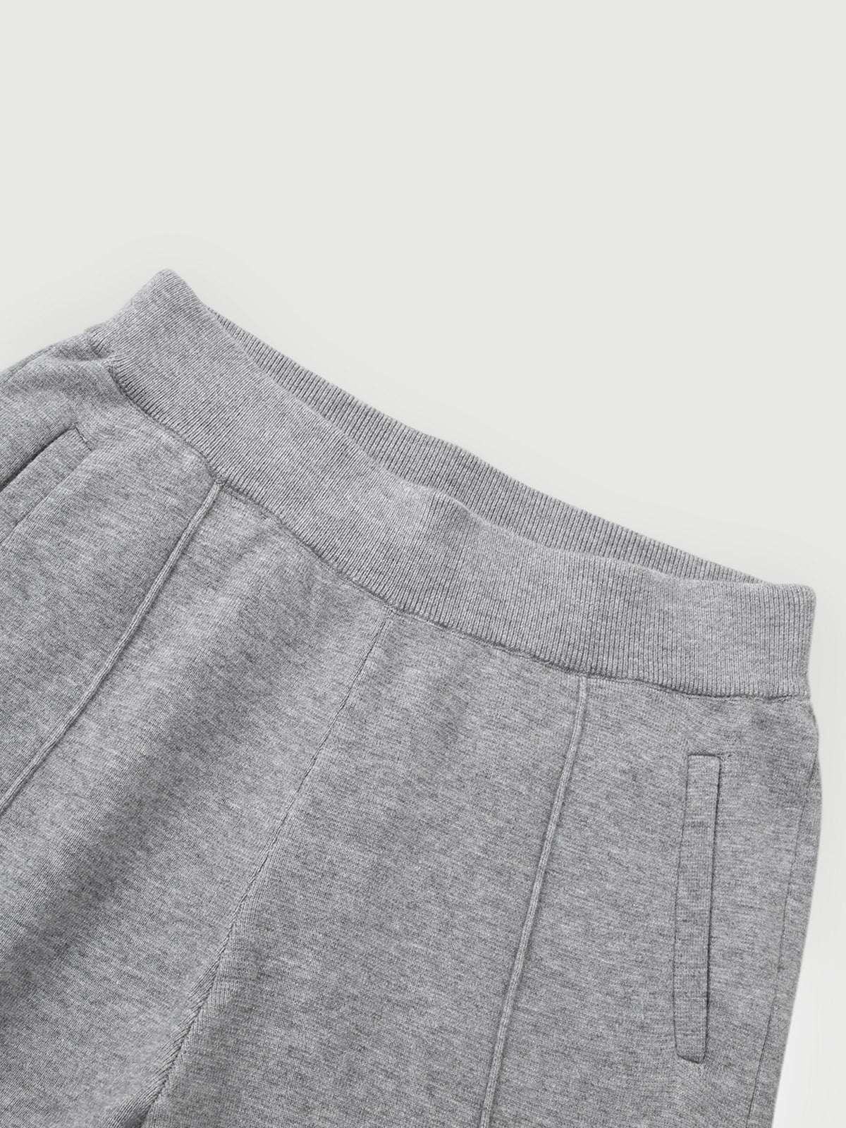 Pleated Jersey Trousers