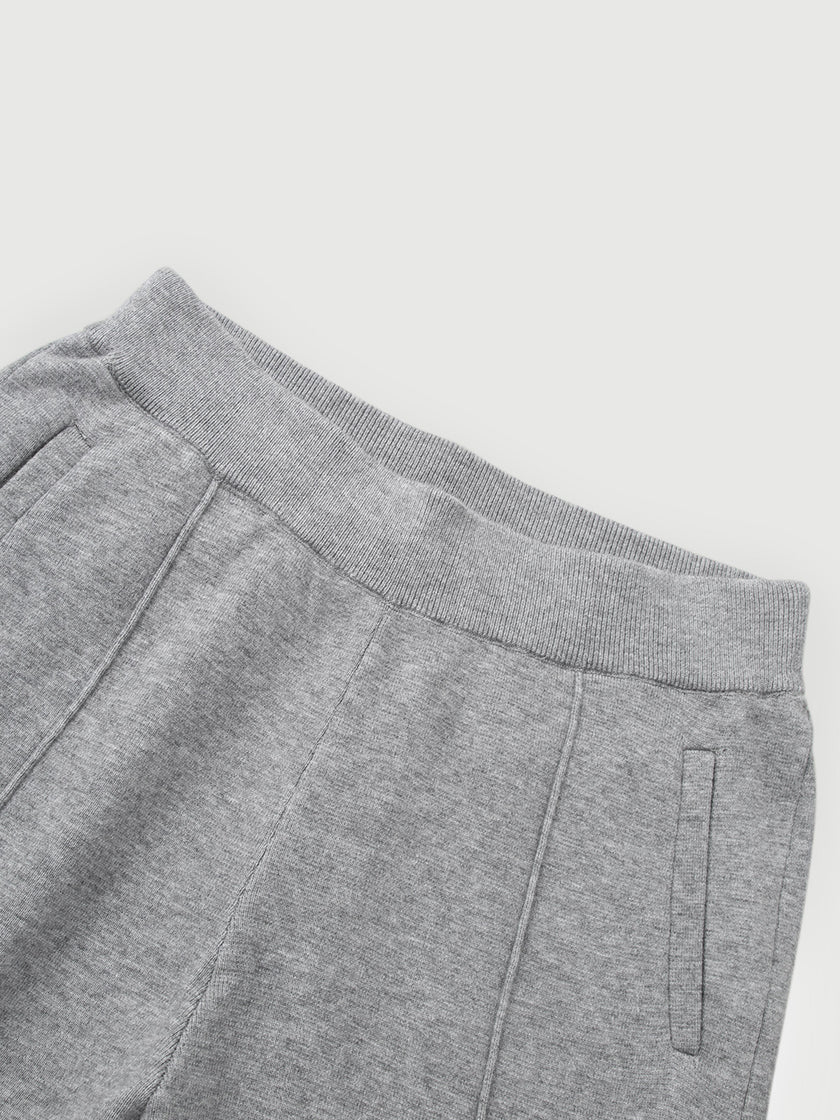 Pleated Jersey Trousers