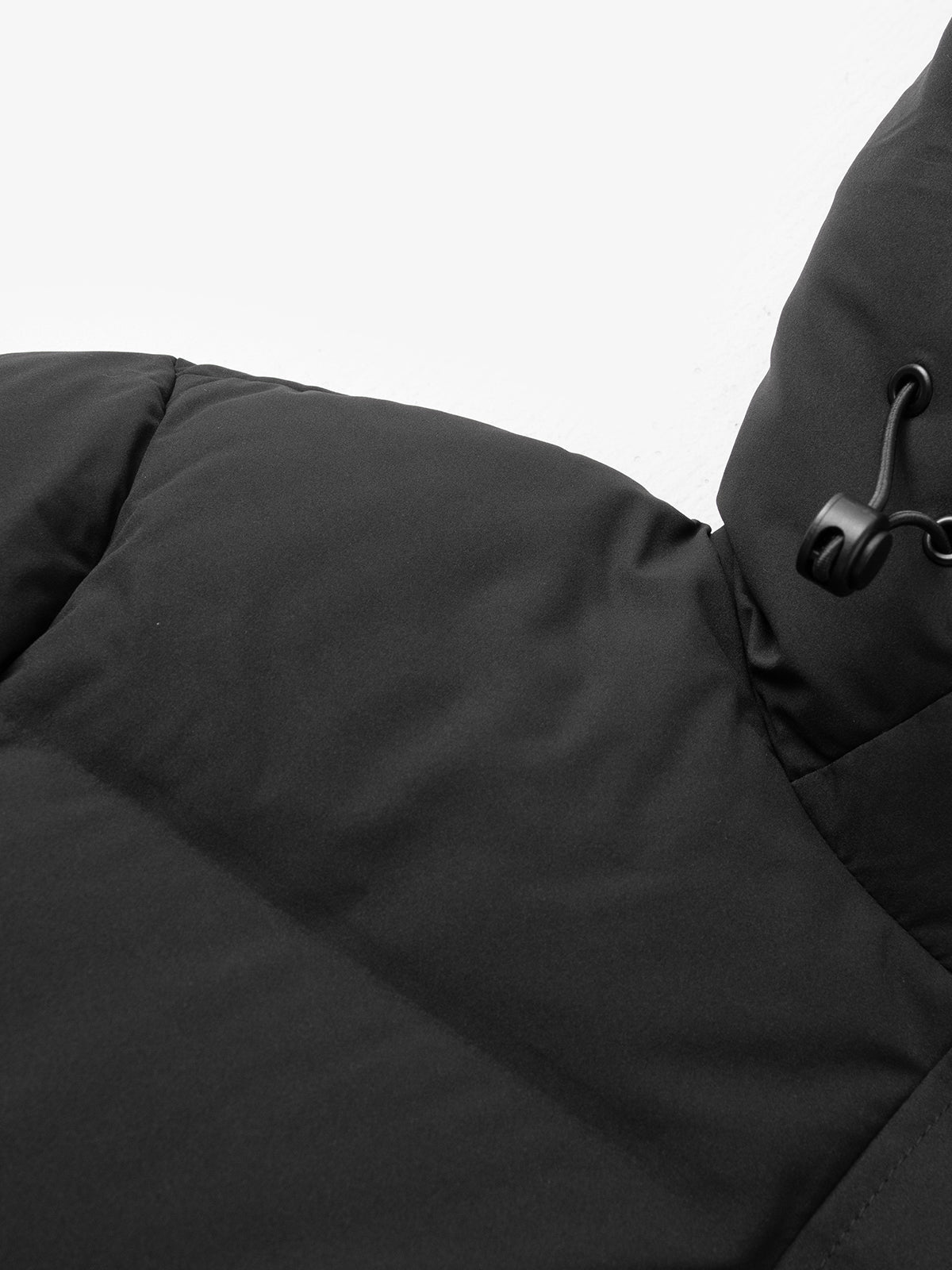 Hooded A-Line Goose Down Jacket