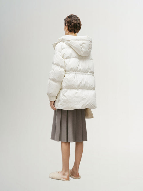 Load image 1 in gallery view. Hooded Puffer Jacket