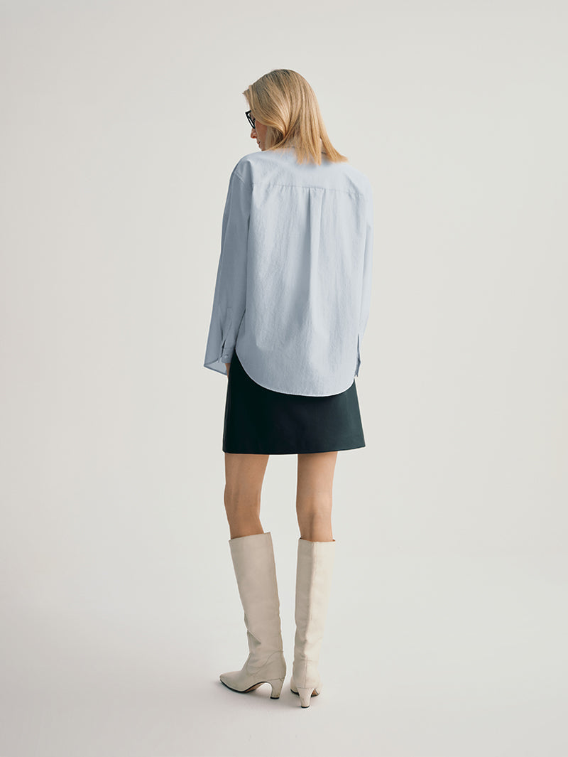 Pure Cotton Point Collar Shirt