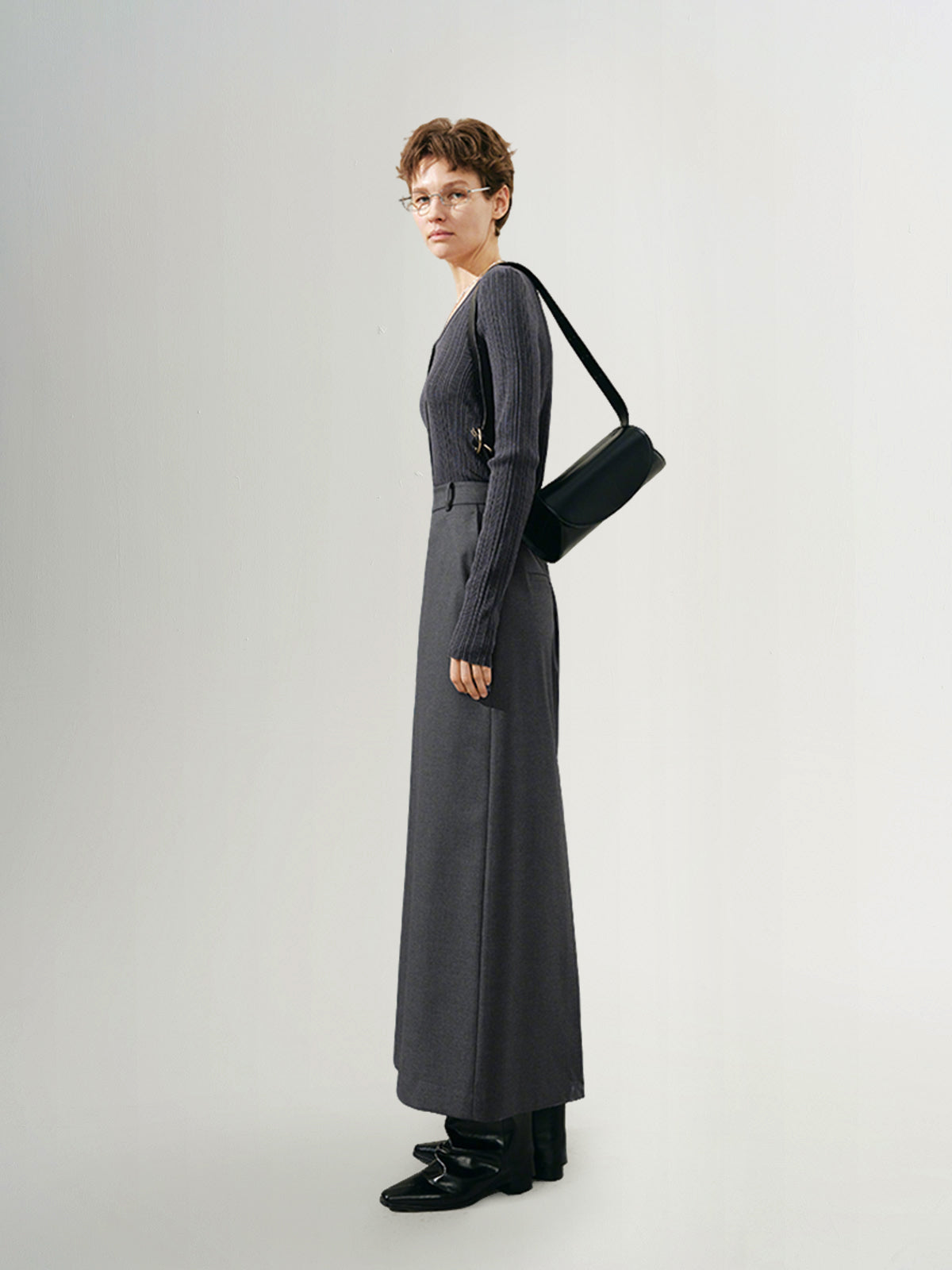 Long-Sleeve Knit Top