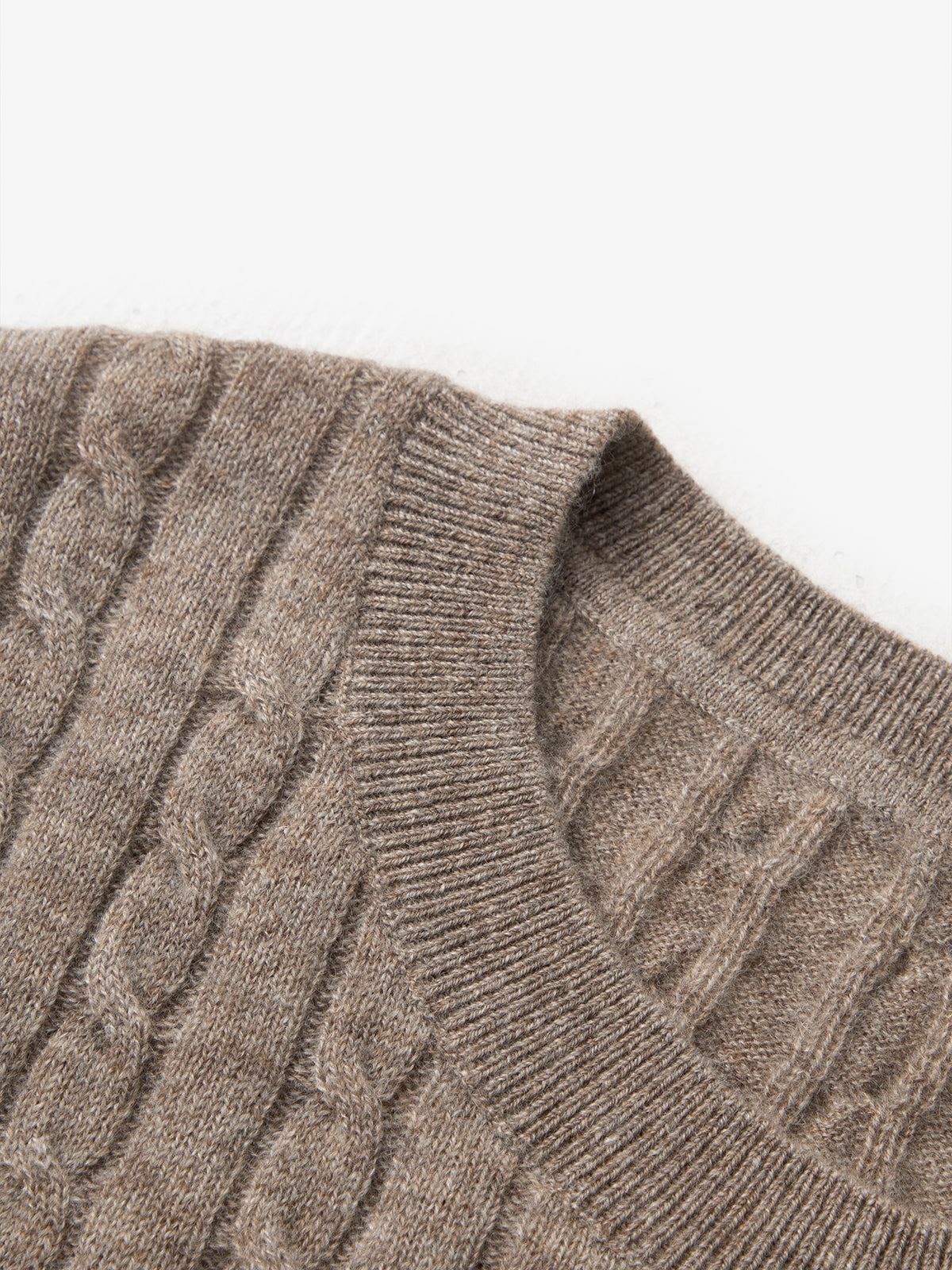 Rib Cashmere Sweater
