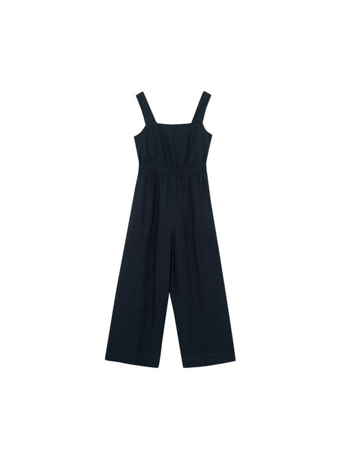 Load image 1 in gallery view. Sleeveless Lyocell Jumpsuit