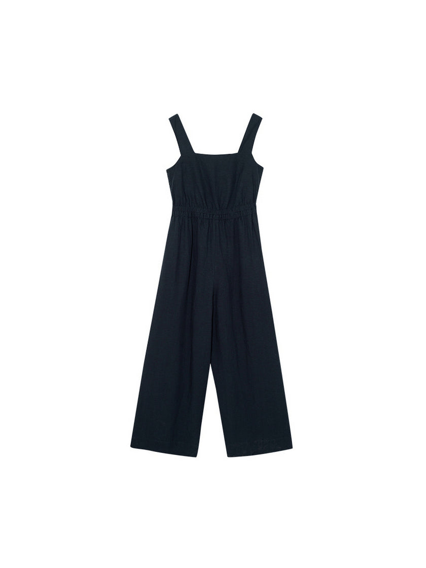 Sleeveless Lyocell Jumpsuit