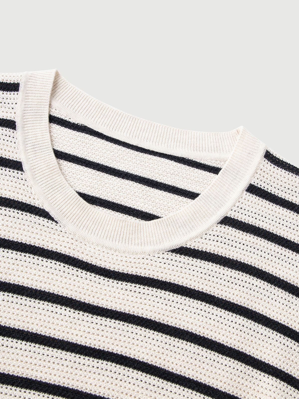 Stripe Sleeveless Jersey Dress