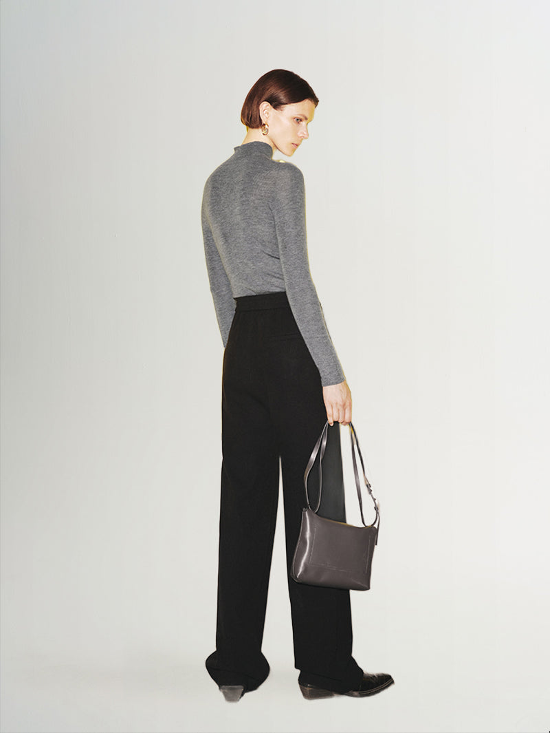 Corduroy Knitted Straight Fit Trousers - MEILLEUR MOMENT OFFICIAL STORE NEW YORK 