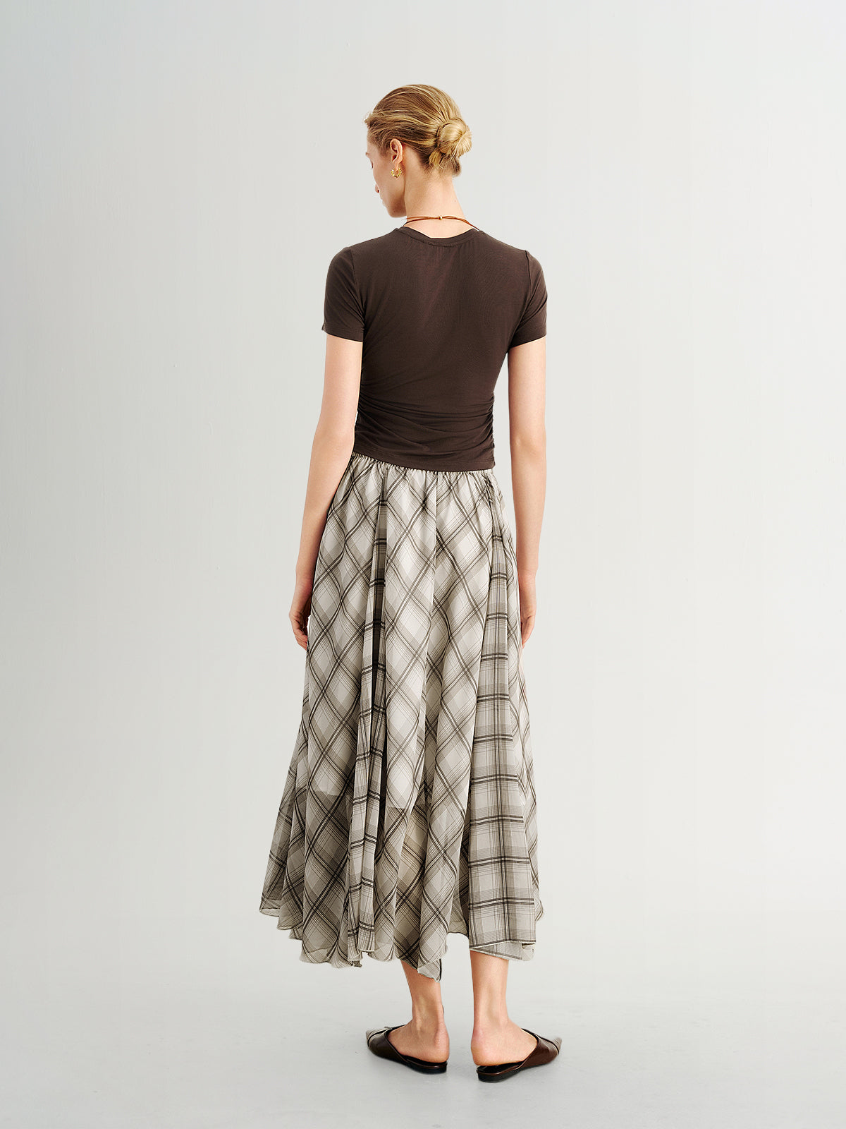 Sculpted Waist Slim-Fit Tee