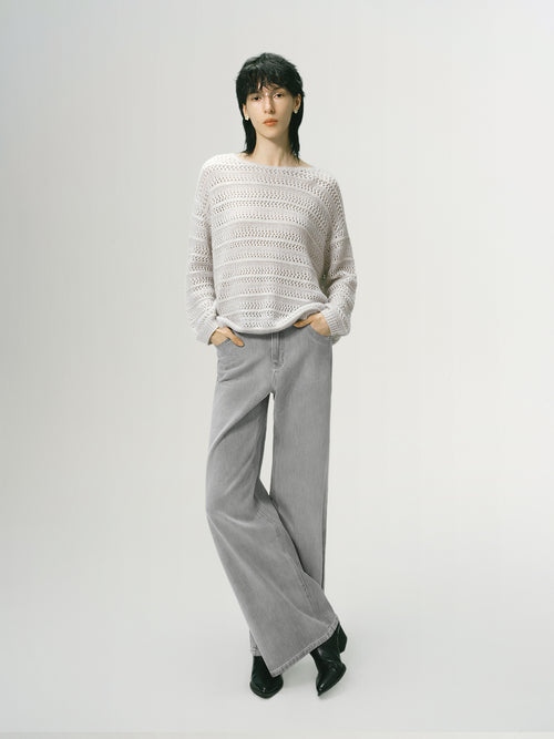 Load image 1 in gallery view. Straight Denim Jeans