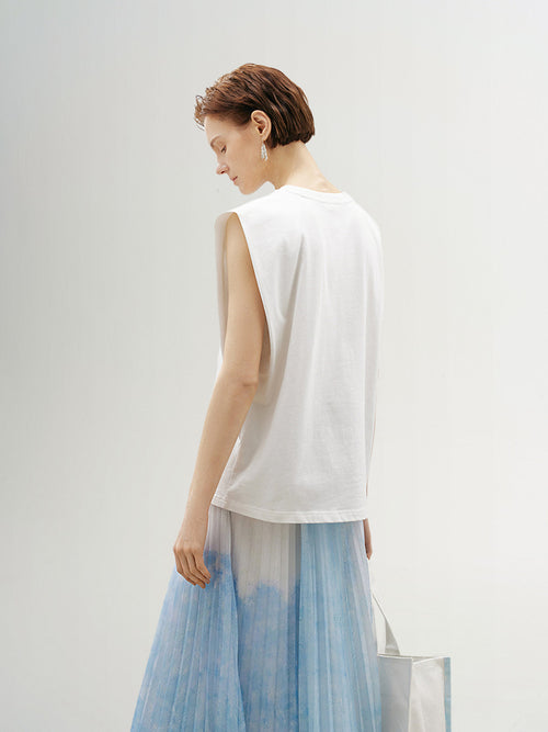 Load image 1 in gallery view. Monet 100% Cotton Tank